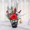Geschmückter Mini-Weihnachtsbaum